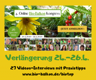 4. Online Bio-Balkon Kongress